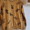 146 152 - Hema sweater oker panter (1224bakmix)
