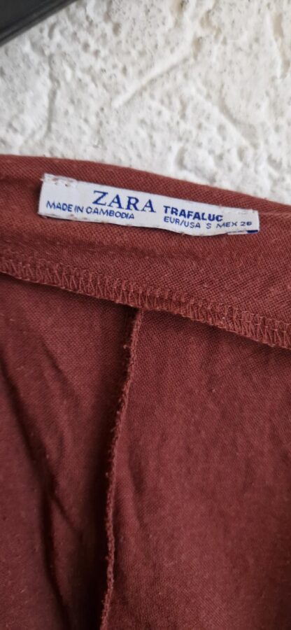 S - Zara blouse top met V-hals (1224bakmix) - Afbeelding 4