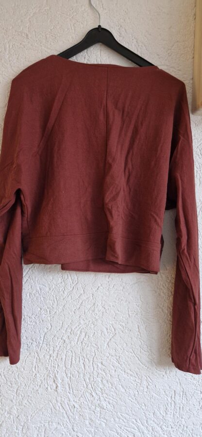 S - Zara blouse top met V-hals (1224bakmix) - Afbeelding 5