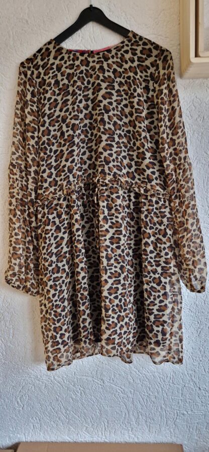 158 - Kids Only jurk dierenprint (1224mixbak) - Afbeelding 3