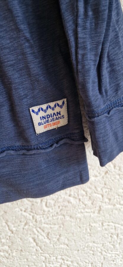 128 - Indian Blue sweater blauw print (1224mixbak) - Afbeelding 5