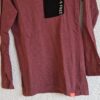 122 128 - Kids shirt wijnrood zakje (1224mixbak) - Afbeelding 3