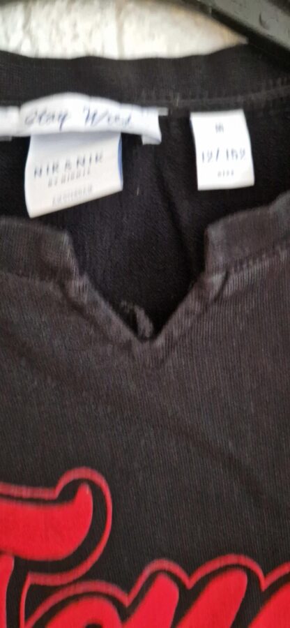 152 - Nik & Nik sweater zwart rood (1224bakmix) - Afbeelding 4