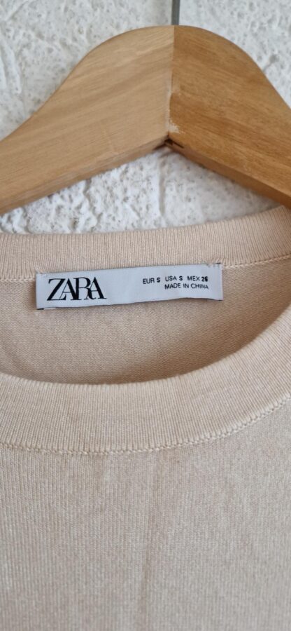 S - Zara trui beige (1224did3) - Afbeelding 3