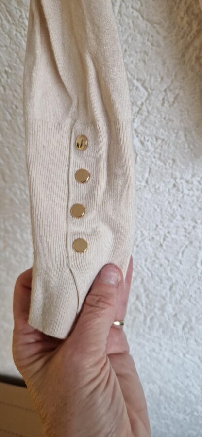S - Zara trui beige (1224did3) - Afbeelding 4