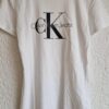 158/XS - Calvin Klein shirt wit (0125did3)