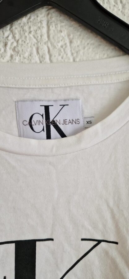 158/XS - Calvin Klein shirt wit (0125did3) - Afbeelding 4