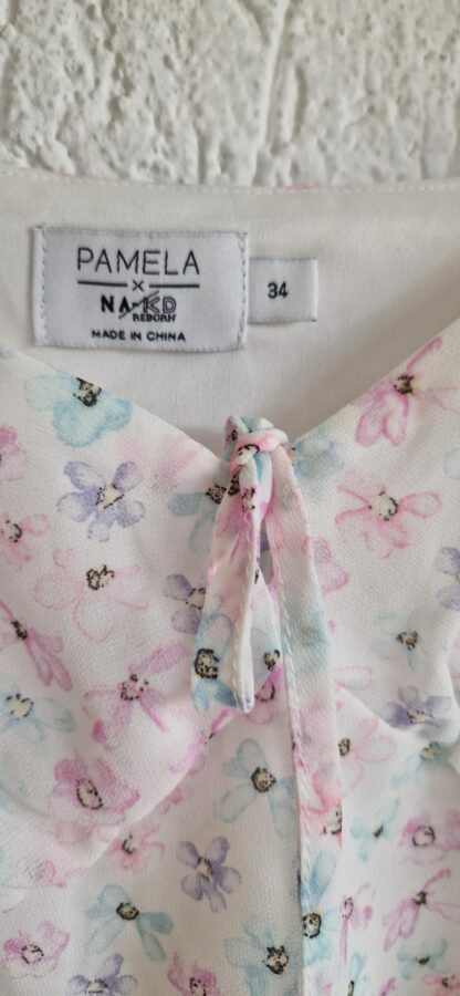 34 - NA-KD top en shortrok bloementjes pastels (1224did3) - Afbeelding 5
