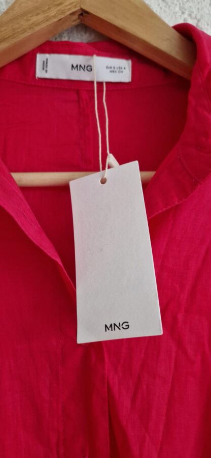 S - Mango jurkje fuchsia nieuw (1224did3) - Afbeelding 6