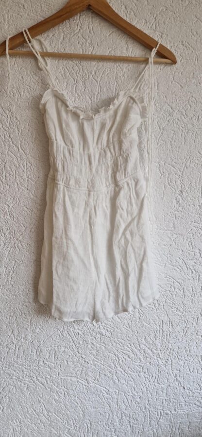 XS - Bershka playsuit wit nieuw (1224did3)