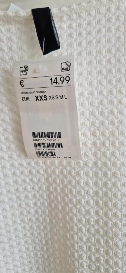 XXS - Divided jurkje creme nieuw (1224did3) - Afbeelding 5