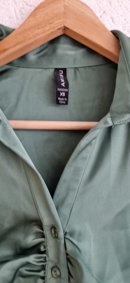 XS - Amisu blousje groen (1224did3) - Afbeelding 4