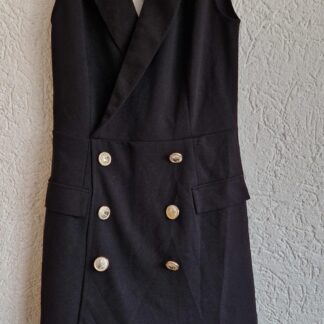 34 - Amisu playsuit zwart nieuw (1224did3)