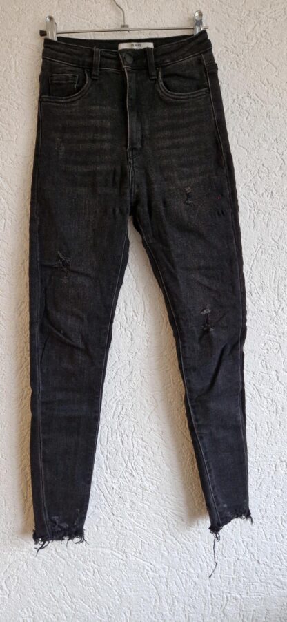 34 - VS Miss jeans zwart high waist (0125did4)