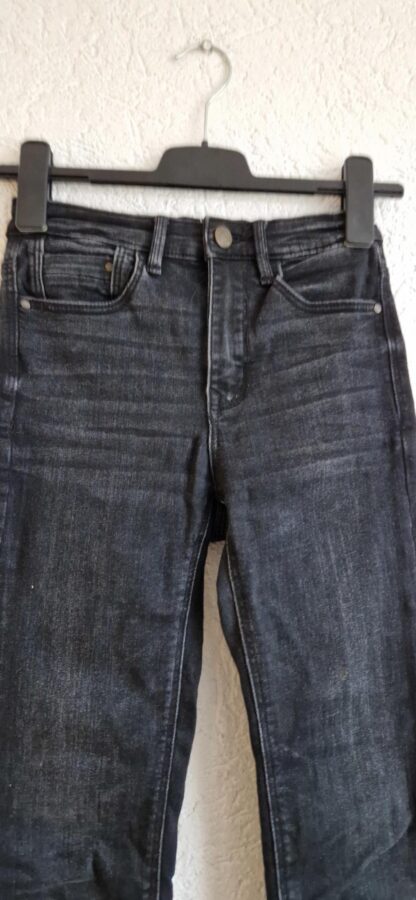 34 - Stradivarius jeans zwart regular waist (0125 - Afbeelding 3