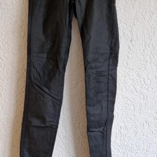 XS - Only vegan leren broek zwart (0125did4)