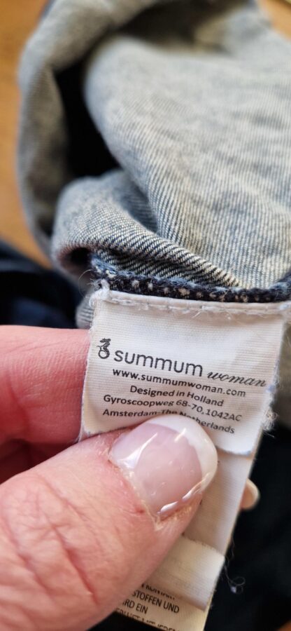 38 - Summum denim jurk blauw (0125hat) - Afbeelding 6