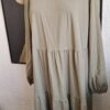 M - C&A jurk khaki travelstof (0125hat) - Afbeelding 3