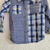 092 - BBL overhemd ruit blauw (0125hat) - Afbeelding 2
