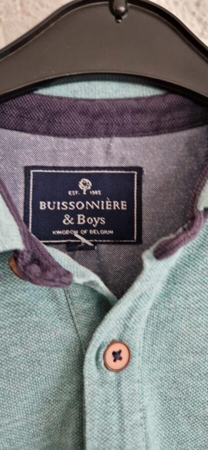 104 - Buissonniere & Boys polo groen (0125hat) - Afbeelding 3