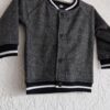 074 - Merkloos vest zwart ruitje (0125hat)