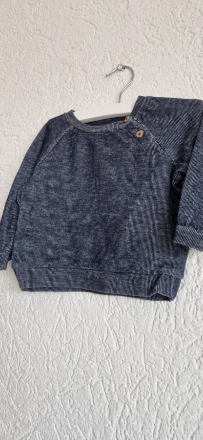080 - C&A sweater donkerblauw (0125hat) - Afbeelding 3