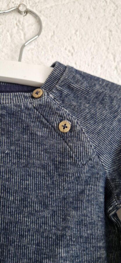080 - C&A sweater donkerblauw (0125hat) - Afbeelding 4