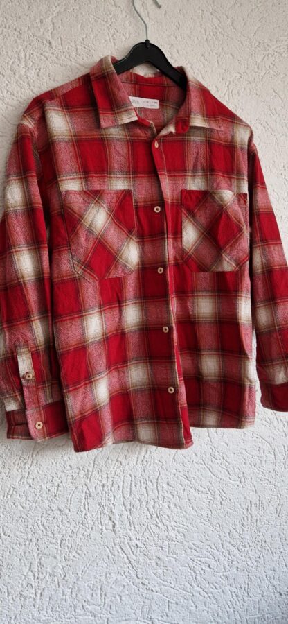 140 - Zara blouse ruit warm (0125hat) - Afbeelding 3