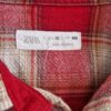 140 - Zara blouse ruit warm (0125hat) - Afbeelding 4