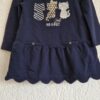 080 - Mayoral jurk blauw cats zilver (0125hat)