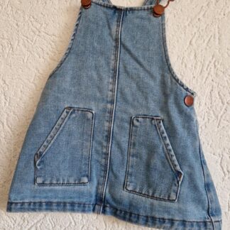 086 - Zara jurk denim (0125hat)