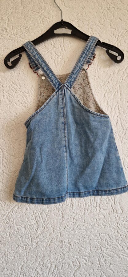 086 - Zara jurk denim (0125hat) - Afbeelding 3