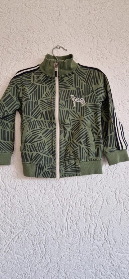092 - Tumble 'n Dry vest groen rits (0125hat)
