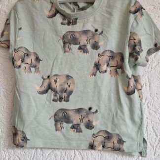 086 - Hema shirt neushoorn (0125hat)