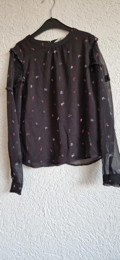 158 - H&M blousje bloementjes (0125hat)
