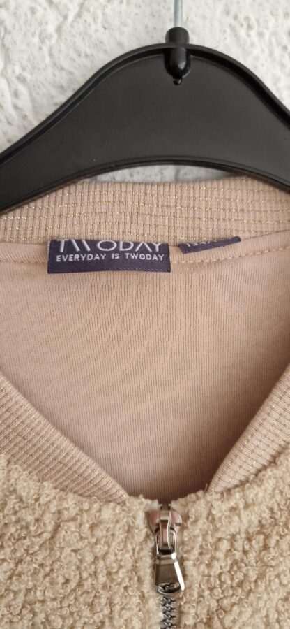 134 140 - Twoday vestjas beige met rits (0125ger) - Afbeelding 4