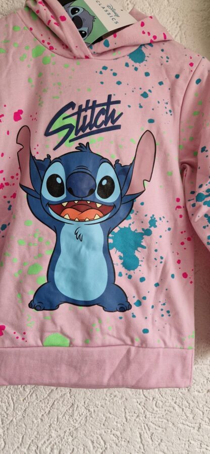 134 146 - Disney Lilo & Stitch hoodie print nieuw (0125ger) - Afbeelding 3