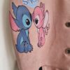 128 134 - Lilo & Stitch bomber vest/jack nieuw (0125ger) - Afbeelding 4