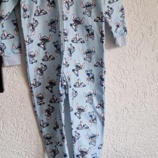 122 128 - Lilo & Stitch onesie blauw (0125ger)