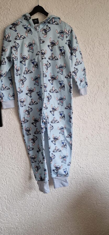 122 128 - Lilo & Stitch onesie blauw (0125ger)