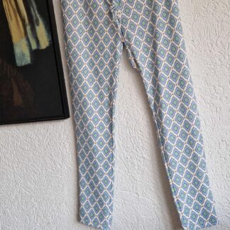 L - Pescara broek travelstof figuurtjes (0125ger)