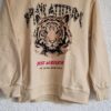 128 - Happy Star sweater beige tijger (0125ger)
