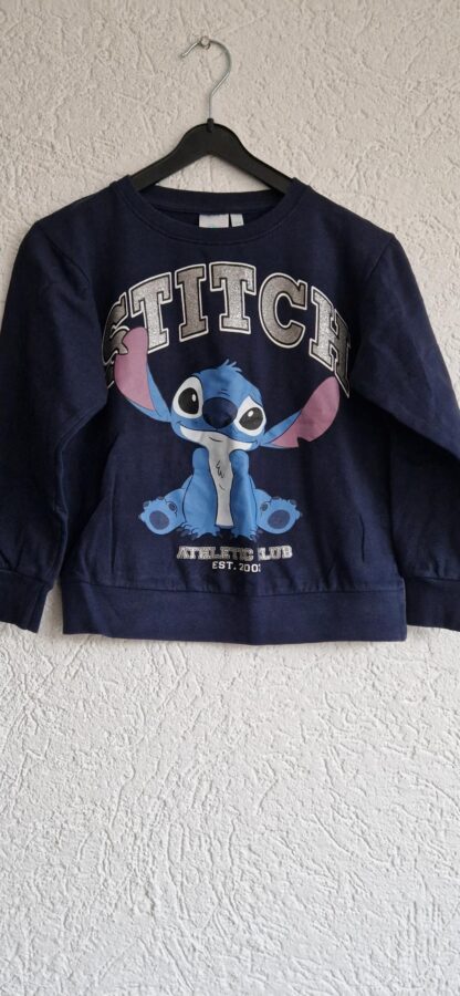 134 140 - Disney Stitch sweater blauw nieuw (0125ger)