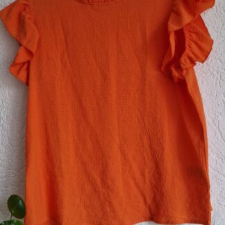 XL - Shein oranje blousje (0125kel2)