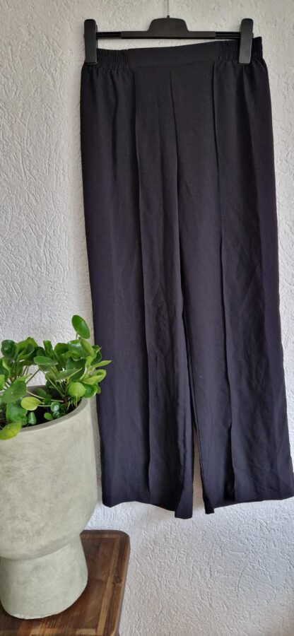 L - Shein broek zwart plooi (0125kel2) - Afbeelding 2