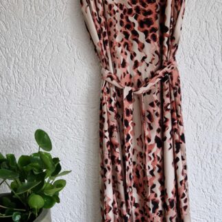 M - Selfmade jurk met ceintuur (0125kel2)