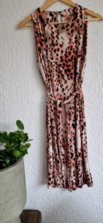 M - Selfmade jurk met ceintuur (0125kel2)