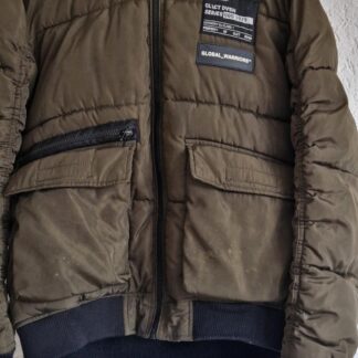 158 164 - Coolcat winterjas donkergroen (0125anm)