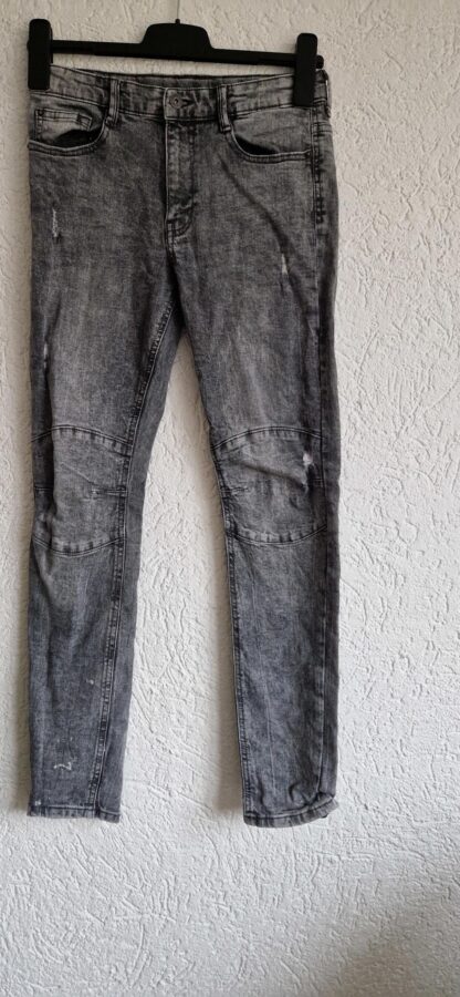 164 - JM Jilly & Mitch jeans grijs skinny (0125jan)