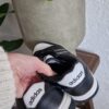 35 ipv 36 - Adidas zwart wit sneakers (0125anm) - Afbeelding 5